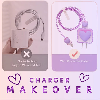 Purple Heart Charger Protector